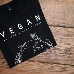 Vegan Planet - Fitted T-Shirt from By Monkey