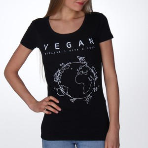 Vegan Planet - Fitted T-Shirt from By Monkey