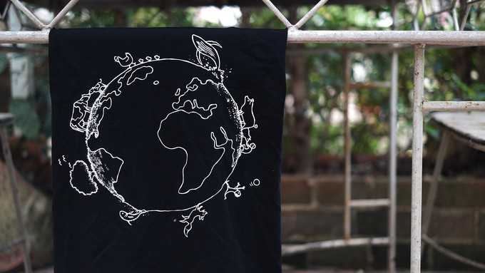 Vegan Planet - Fitted T-Shirt from By Monkey