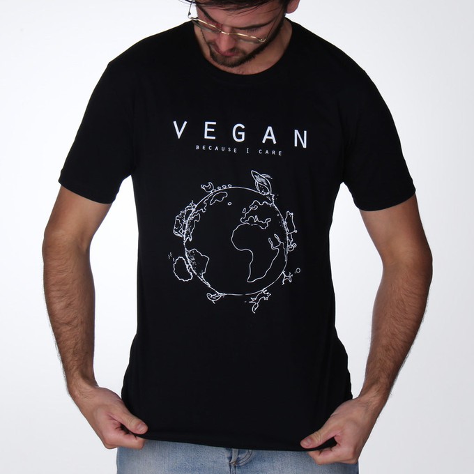 Vegan Planet (Care) - Fitted T-Shirt from By Monkey