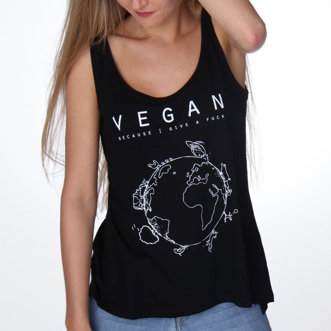 Vegan Planet - Tencel Top from By Monkey