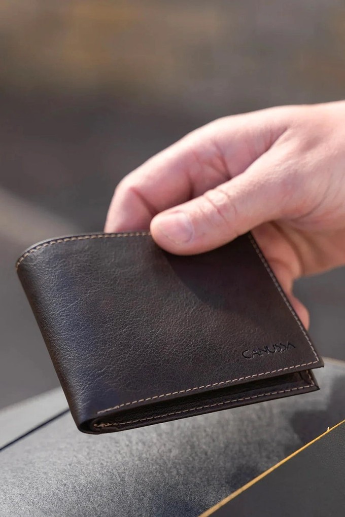 Slim wallet - Brown B2B from CANUSSA