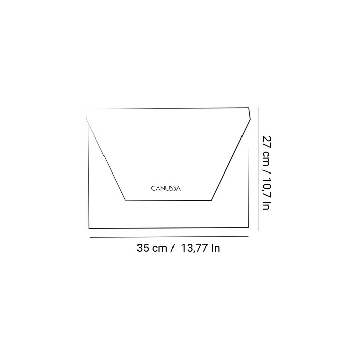 Protect laptop sleeve 13" - Black/Grey B2B from CANUSSA