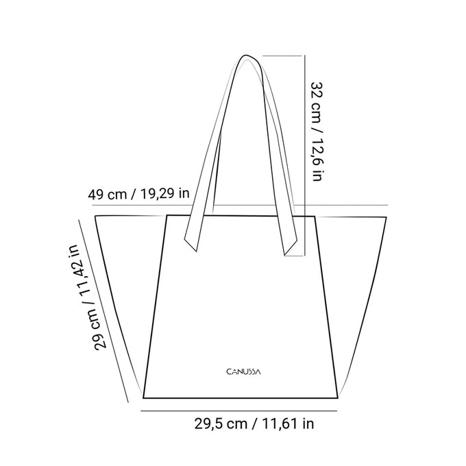 Second Life I Totissimo shoulder bag - Stone from CANUSSA