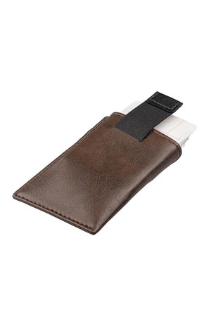 Slim card holder - Brown/Black B2B from CANUSSA