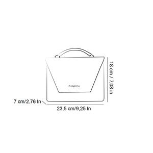 Second Life I Hybrid Maxi Black - Multifunctional Bag from CANUSSA