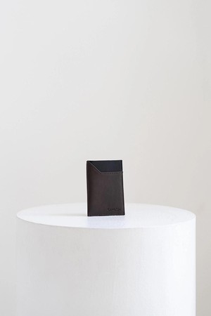 Slim card holder - Brown/Black B2B from CANUSSA
