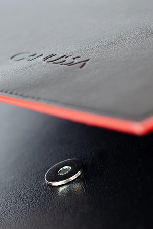 Protect laptop sleeve 13" - Black/Red B2B from CANUSSA