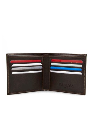 Slim wallet - Brown B2B from CANUSSA