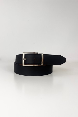 Reverse reversible belt – Black/Red from CANUSSA