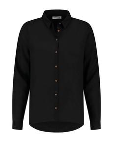 Michelle Shirt Black Tencel from Charlie Mary