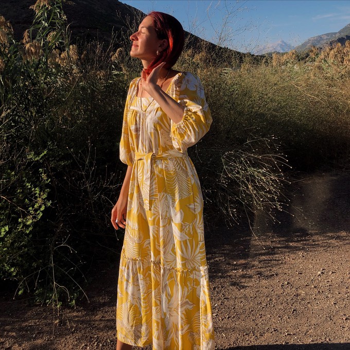 Sunshine Linen Maxi Dress from Chillax