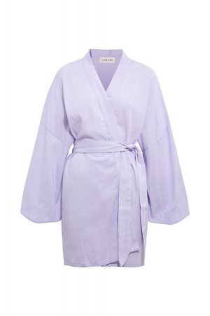 Alice Lilac Crinkle Gauze Kimono from Chillax