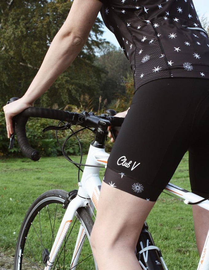 Cycling Shorts Galaxy Jet Black from Club V