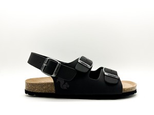 thies 1856 ® Eco Bio Backstrap Sandal vegan obsidian grey (W/M/X) from COILEX