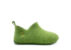 thies 1856 ® Kids Wool Slipper Boot light green (K) via COILEX