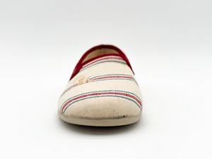 thies 1856 ® Eco Stripe Closed Slipper red blue stripe (W/X) from COILEX