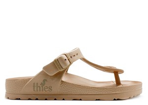 thies 1856 ® Ecofoam Thong Sandal vegan bronze from COILEX