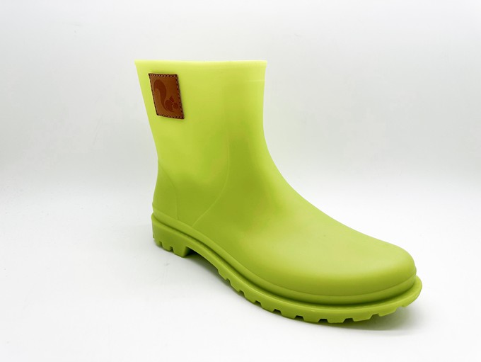 thies ® Bio Rainboot lime vegan (W) | 100% waterproof biodegradable rainboots from COILEX
