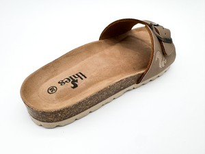 thies 1856 ® Eco Bio Strap Sandal vegan elephant grey (W/X) from COILEX