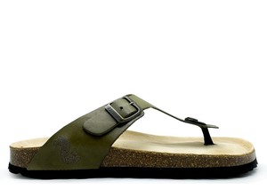 thies 1856 ® Eco Leather Thong Sandal avocado from COILEX