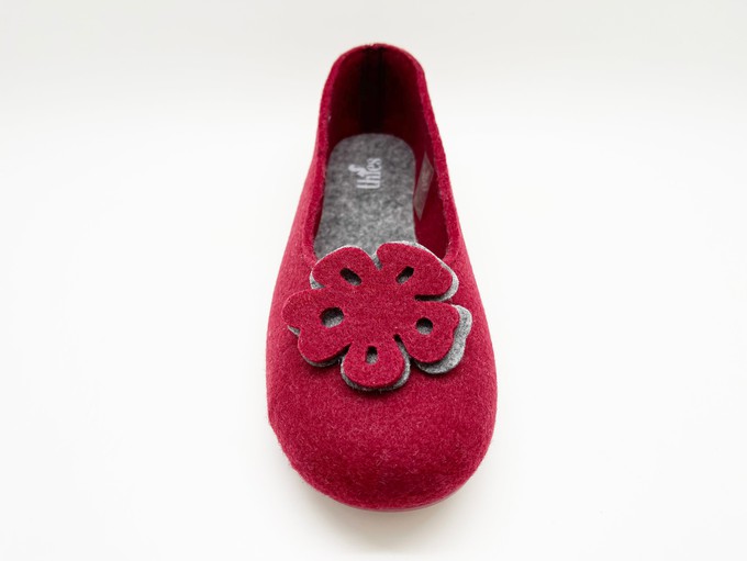 thies 1856 ® Recycled PET Ballerina vegan bordeaux from COILEX