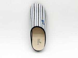 thies 1856 ® Eco Pyjama Slipper blue stripe (W/X) from COILEX