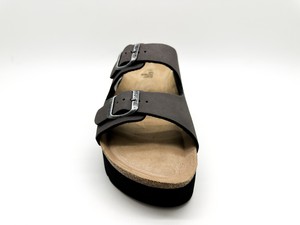 thies 1856 ® Eco Bio Plateau Sandal vegan charcoal (W/X) from COILEX