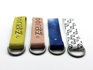 nat-2™ Leather Keychain matcha from COILEX