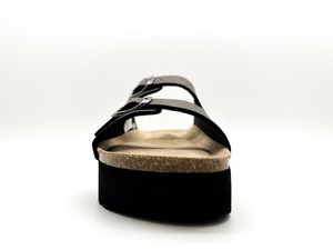 thies 1856 ® Eco Bio Plateau Sandal vegan charcoal (W/X) from COILEX