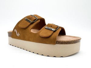 thies 1856 ® Eco Bio Plateau Sandal vegan cognac (W/X) from COILEX