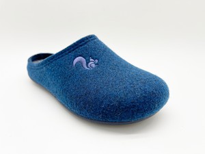 thies 1856 ® Recycled PET Slipper Kids vegan navy marino (K) from COILEX