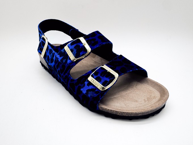 thies 1856 ® Rec Backstrap Leo Sandal blue leo from COILEX