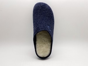 thies 1856 ® Recycled Wool Slippers dark navy blue (W) from COILEX