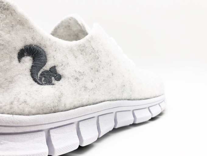 thies ® PET Sneaker snow | vegan aus recycelten Flaschen from COILEX