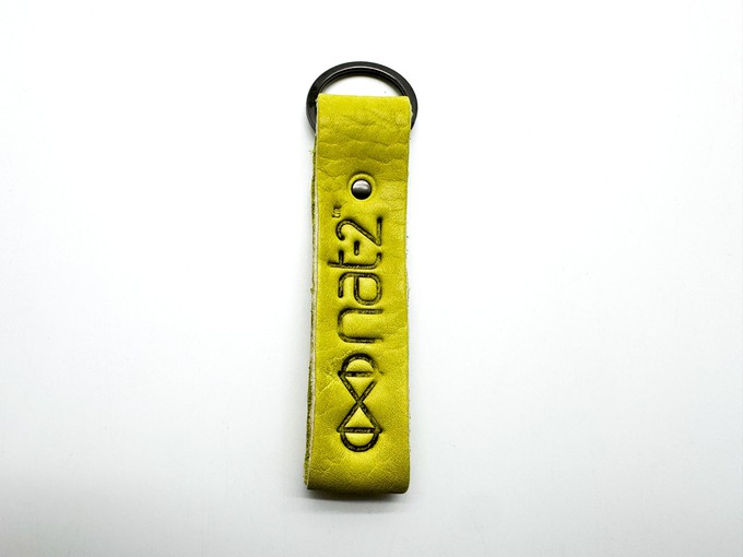 nat-2™ Leather Keychain matcha from COILEX
