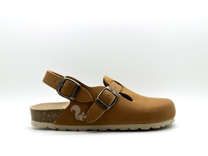 thies 1856 ® Eco Bio Backstrap Clog vegan caramel (W/M/X) from COILEX