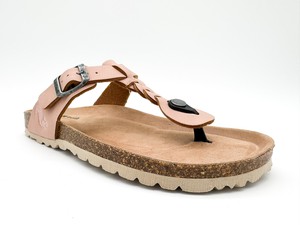 thies 1856 ® Eco Thong Braid Sandal vegan pale rose (W/X) from COILEX