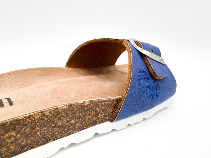 thies 1856 ® Eco Bio Strap Sandal vegan blue (W/X) from COILEX