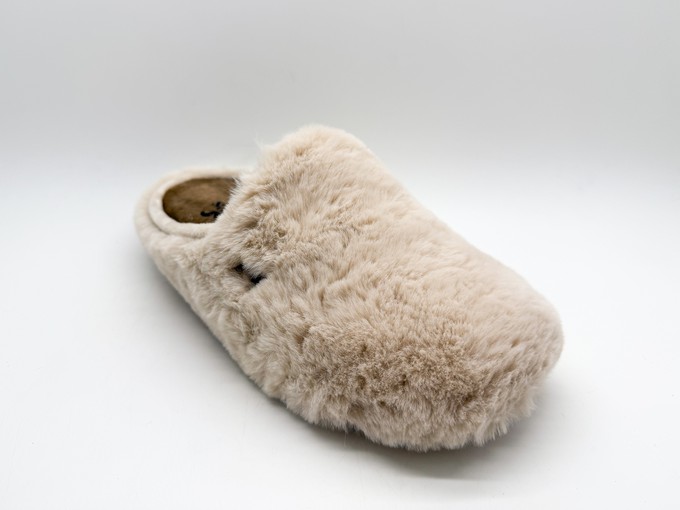 thies 1856 ® Rec Fluffy Slipper vegan beige from COILEX