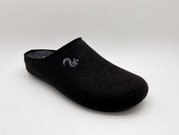 thies 1856 ® Recycled PET Slipper vegan black from COILEX