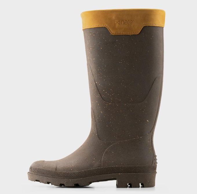 nat-2™ Rugged Prime Bully vegan cork (M) | 100% waterproof rainboots from COILEX