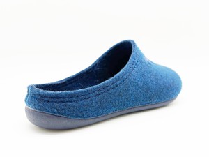 thies 1856 ® Recycled PET Slipper Kids vegan navy marino (K) from COILEX