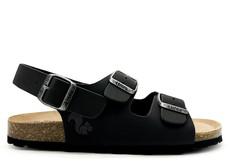 thies 1856 ® Eco Bio Backstrap Sandal vegan obsidian grey (W/M/X) via COILEX