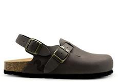 thies 1856 ® Eco Bio Backstrap Clog vegan mocca (W/M/X) via COILEX