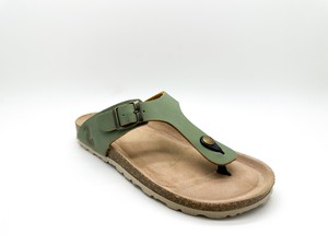 thies 1856 ® Eco Bio Thong Sandal vegan basil (W/M/X) from COILEX