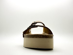 thies 1856 ® Eco Bio Plateau Sandal vegan creme (W/X) from COILEX