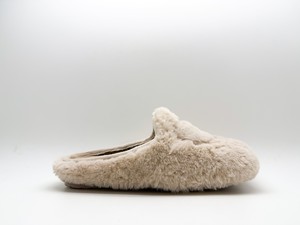 thies 1856 ® Rec Fluffy Heart Slipper vegan beige from COILEX