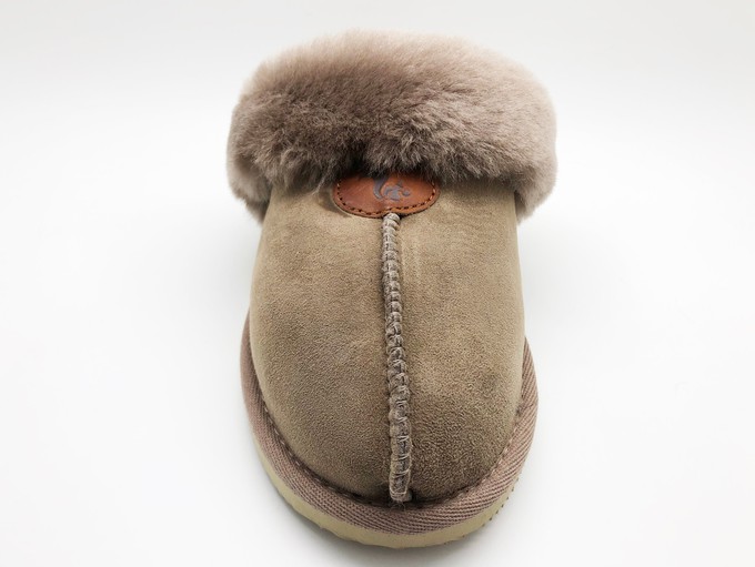 thies 1856 ® Sheepskin Slipper elephant grey from COILEX