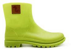 thies ® Bio Rainboot lime vegan (W) | 100% waterproof biodegradable rainboots via COILEX